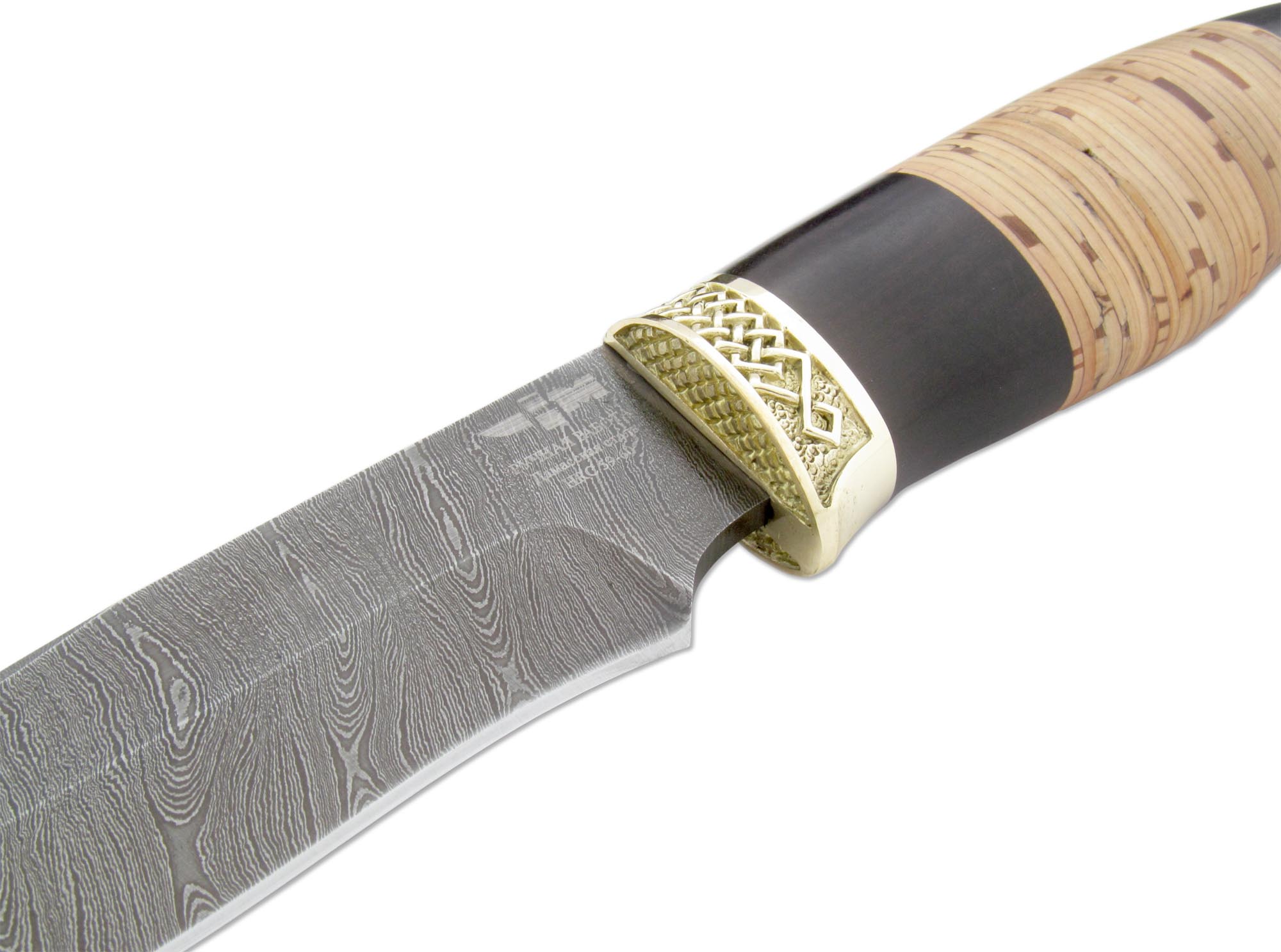 Нож ручной работы Ножемир из дамасской стали ЖИГАН (2255)д